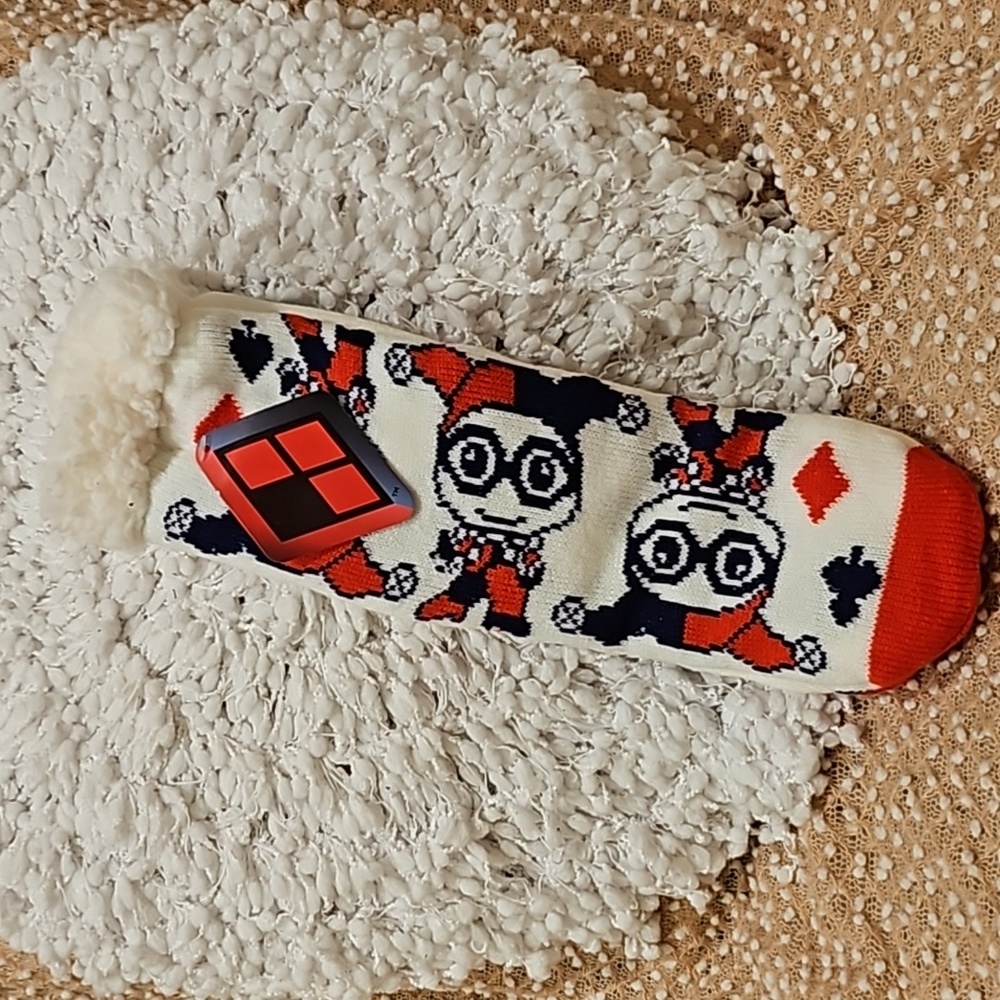 Harley Quinn Slipper Socks